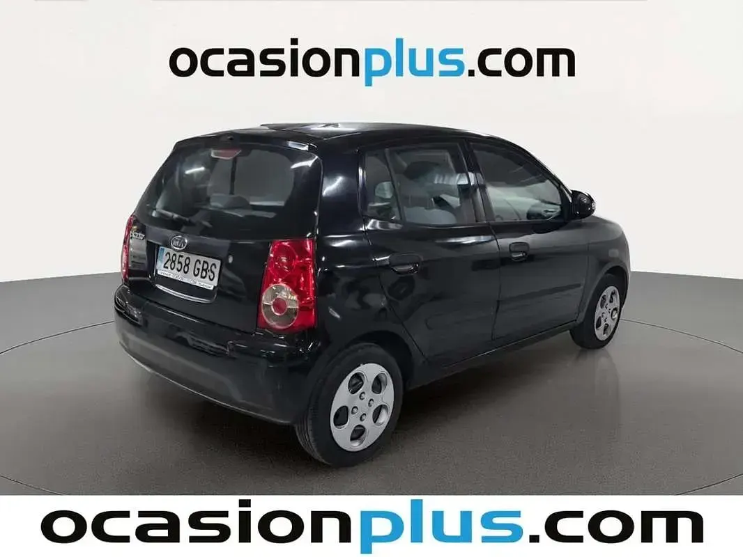 Usado Kia Picanto Active 65 CV (47 kW) 2008 Negro Utilitario
