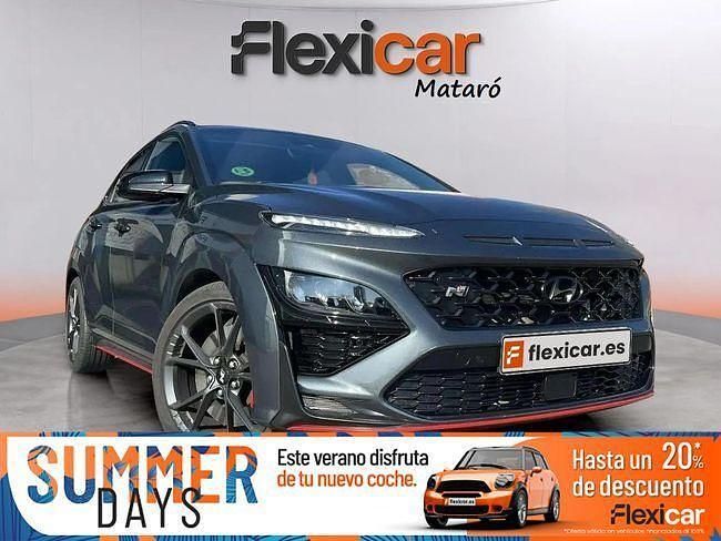 Gris Usado 2022 Hyundai Kona SUV | 30.690 € (Precio justo) - Imagen 1/4