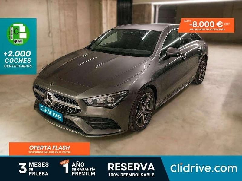 Gris Usado 2020 Mercedes CLA200 Shooting Brake Familiar | 30.390 € (Precio justo) - Imagen 1/3