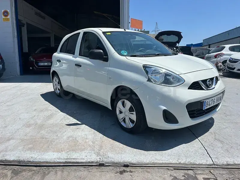 Usado Nissan Micra Visia 80 CV (58 kW) 2014 Blanco Utilitario