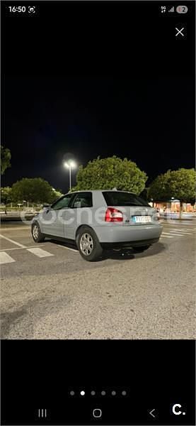 Usado Audi A3 Attraction 102 CV (75 kW) 2003 Gris / plata Berlina