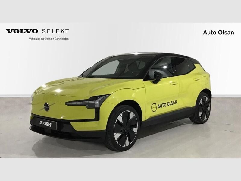 Amarillo Usado 2024 Volvo EX30 Ultra SUV | 37.900 € (Precio justo) - Imagen 1/4