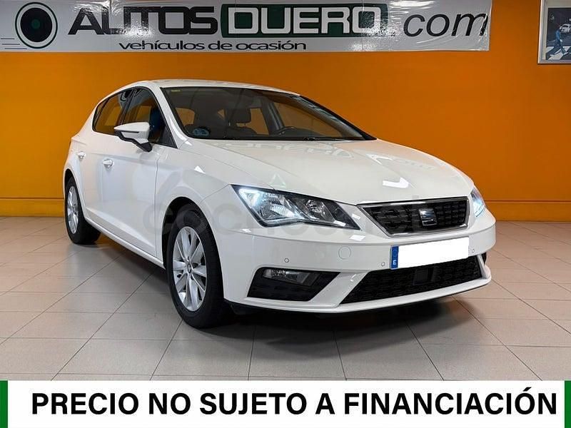 Usado Seat Leon Style 115 CV (84 kW) 2020 Blanco Berlina