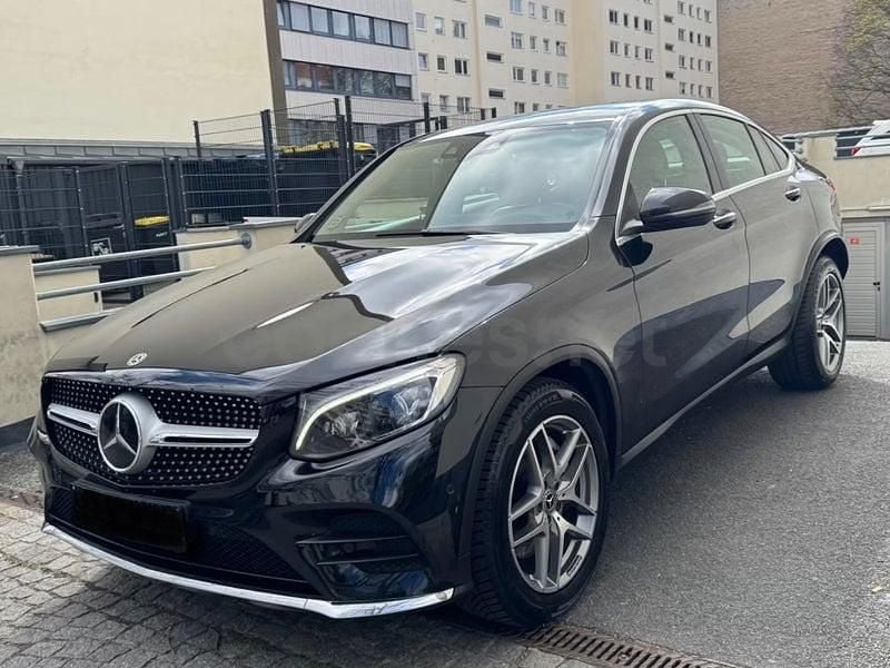 Usado Mercedes GLC220 170 CV (125 kW) 2018 Negro Coupe