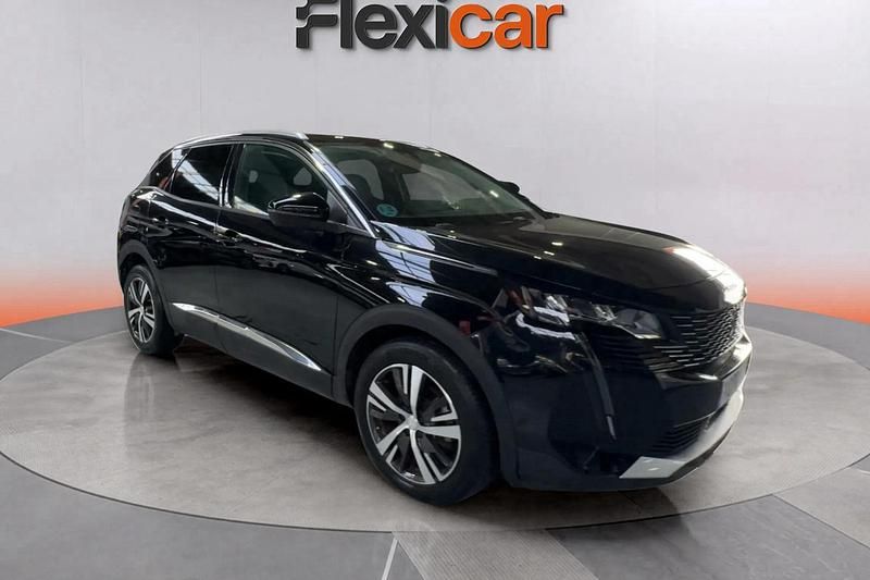 Negro Usado 2021 Peugeot 3008 Allure Monovolumen | 17.990 € (Precio justo) - Imagen 1/4