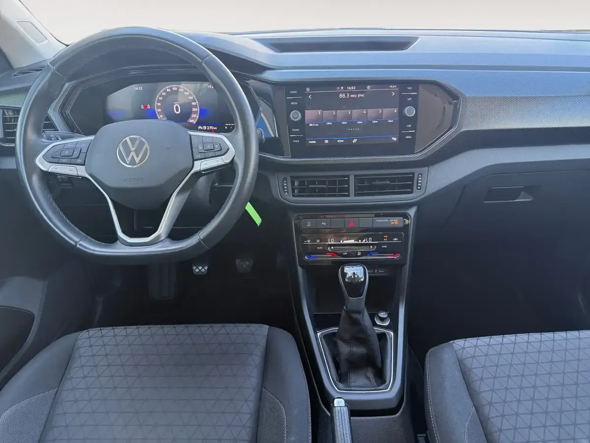 Usado VW T-Cross Advance 110 CV (80 kW) 2023 Azul SUV