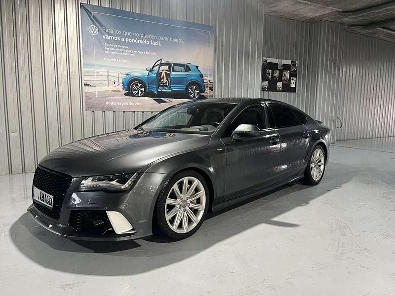 Usado Audi A7 Sportback S-Line 313 CV (230 kW) 2014 Gris Utilitario