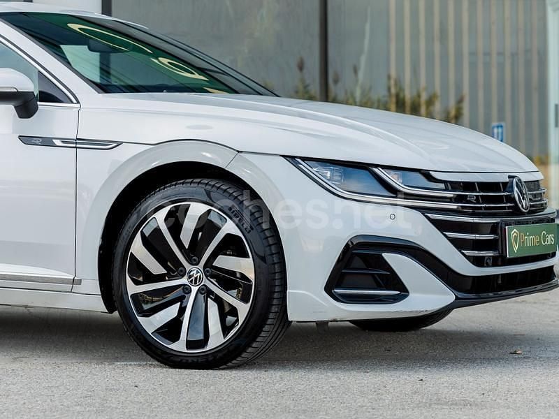 Usado VW Arteon R-line 218 CV (160 kW) 2021 Blanco Familiar