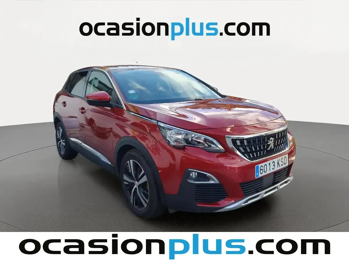 Usado Peugeot 3008 Allure 130 CV (95 kW) 2018 Rojo Pickup/Camioneta
