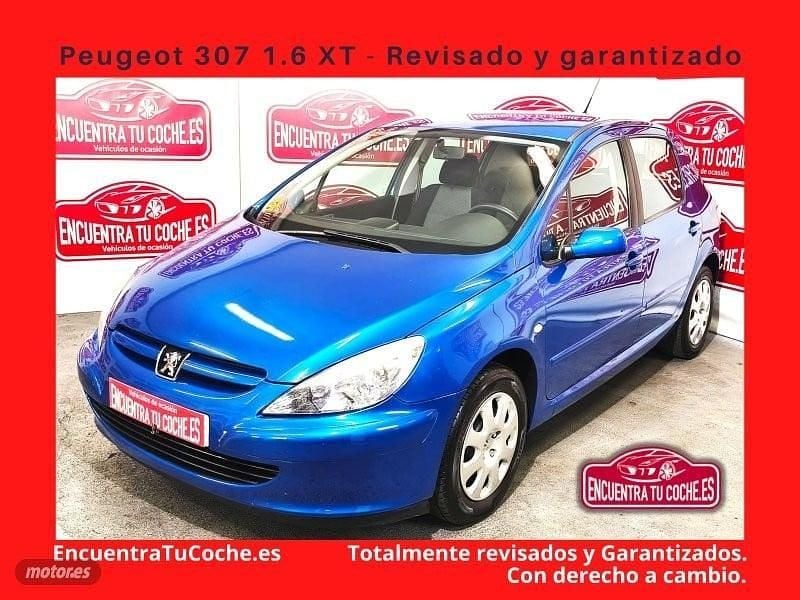 Azul Usado 2005 Peugeot 307 Berlina | 5590 € (Caro) - Imagen 1/4