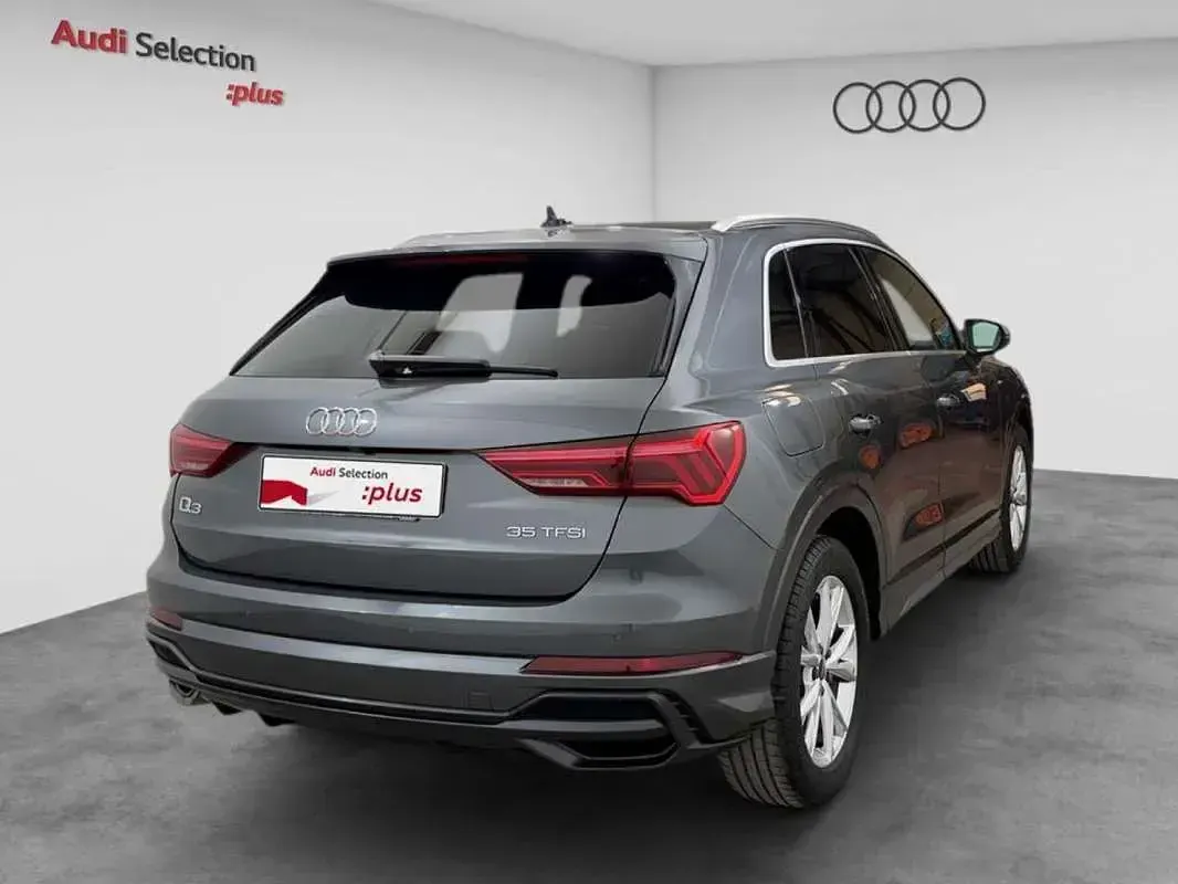 Usado Audi Q3 S-Line 150 CV (110 kW) 2022 Gris SUV