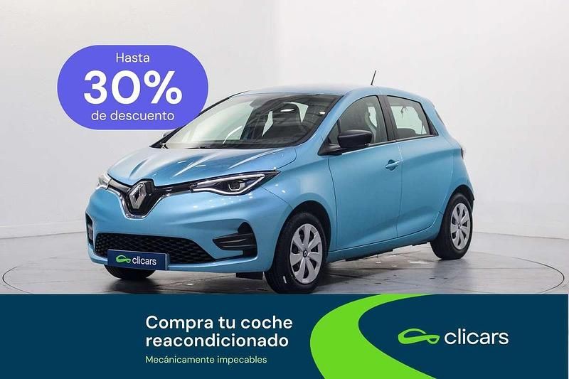 Usado Renault Zoe Life 80 kW (109 CV) 2020 Azul Utilitario