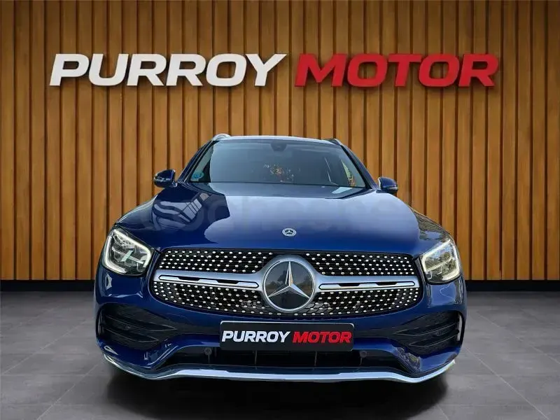 Usado Mercedes GLC200 163 CV (119 kW) 2022 Azul SUV