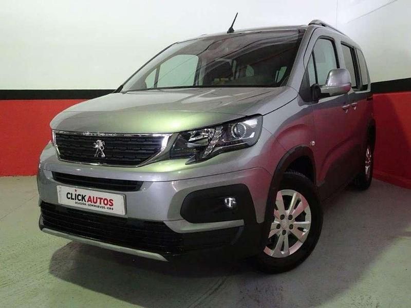 Gris Usado 2021 Peugeot Rifter Allure Monovolumen | 16.700 € (Precio justo) - Imagen 1/4