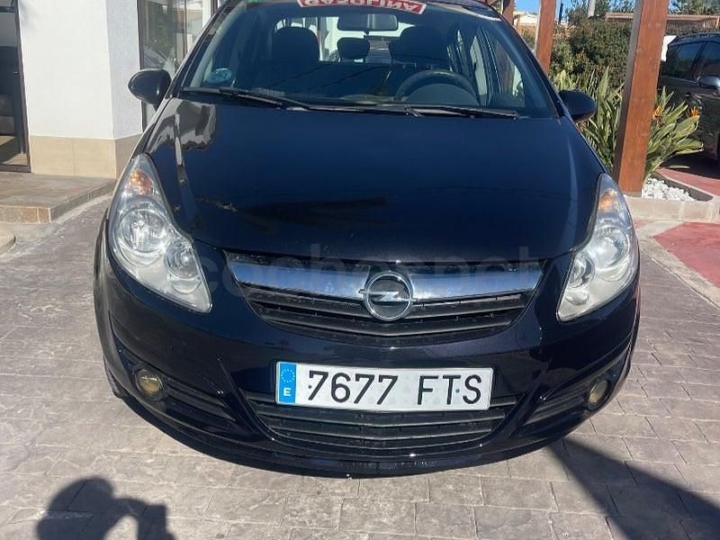 Usado Opel Corsa Enjoy 80 CV (58 kW) 2007 Negro Utilitario