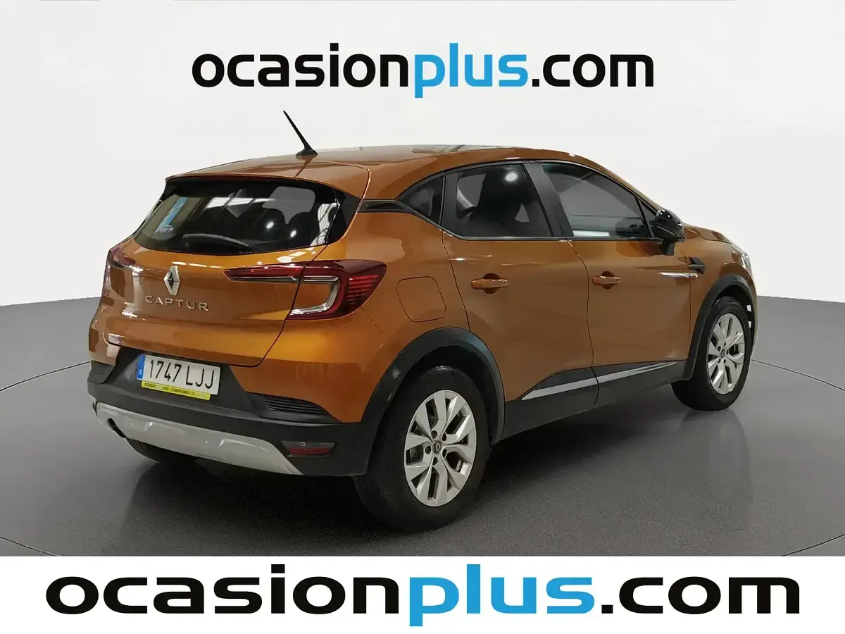 Usado Renault Captur Intens 95 CV (69 kW) 2020 Naranja SUV