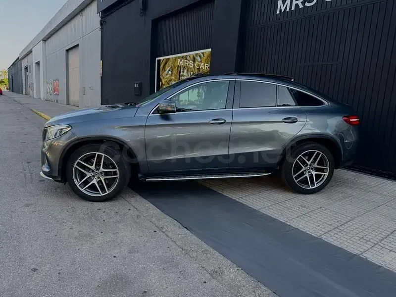 Usado Mercedes GLE350 258 CV (189 kW) 2017 Gris / plata Coupe
