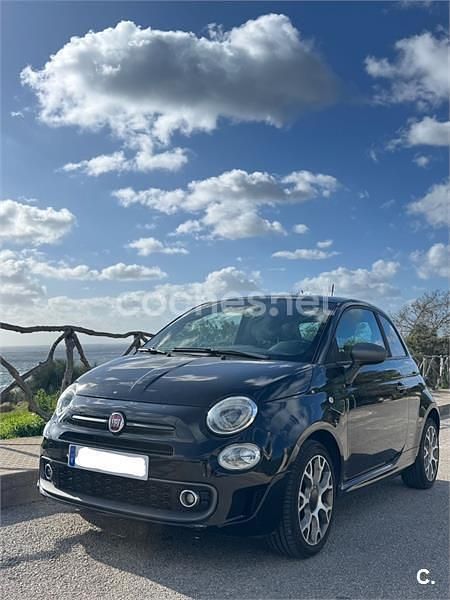 Negro Usado 2017 Fiat 500S S Berlina | 7500 € (Precio justo) - Imagen 1/4