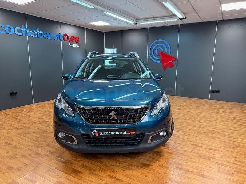 Usado Peugeot 2008 Style 110 CV (80 kW) 2016 Azul SUV