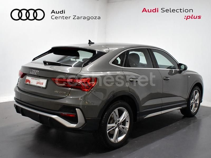 Usado Audi Q3 Sportback S-Line 150 CV (110 kW) 2022 Gris / plata SUV