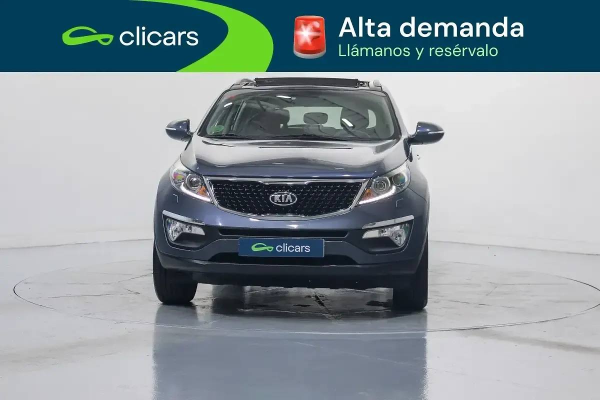 Usado Kia Sportage 135 CV (99 kW) 2015 Gris SUV