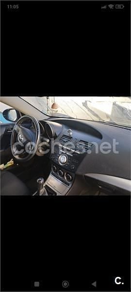 Usado Mazda 3 Style 105 CV (77 kW) 2009 Azul Berlina