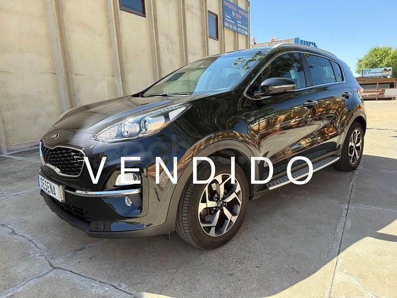 Usado Kia Sportage Plus 115 CV (84 kW) 2019 Negro SUV