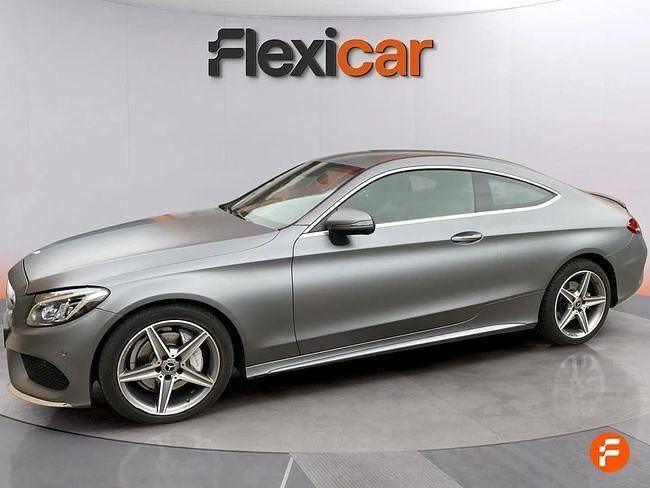 Usado Mercedes C220 170 CV (125 kW) 2018 Gris / plata Coupe