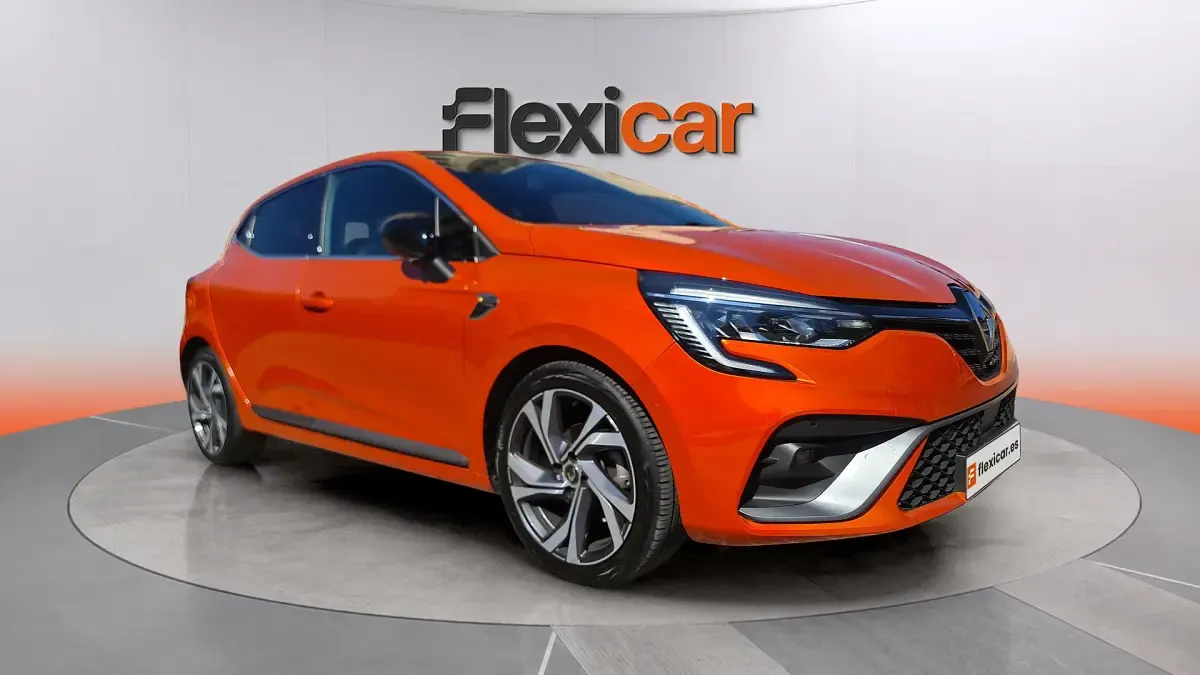 Usado Renault Clio IV RS Line 100 CV (73 kW) 2019 Naranja Berlina