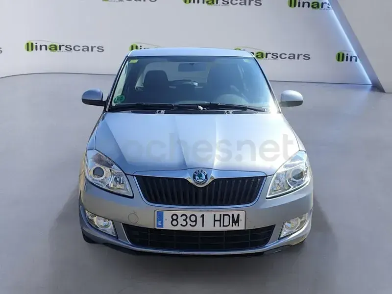 Usado Skoda Fabia Ambition 60 CV (44 kW) 2011 Gris / plata Berlina