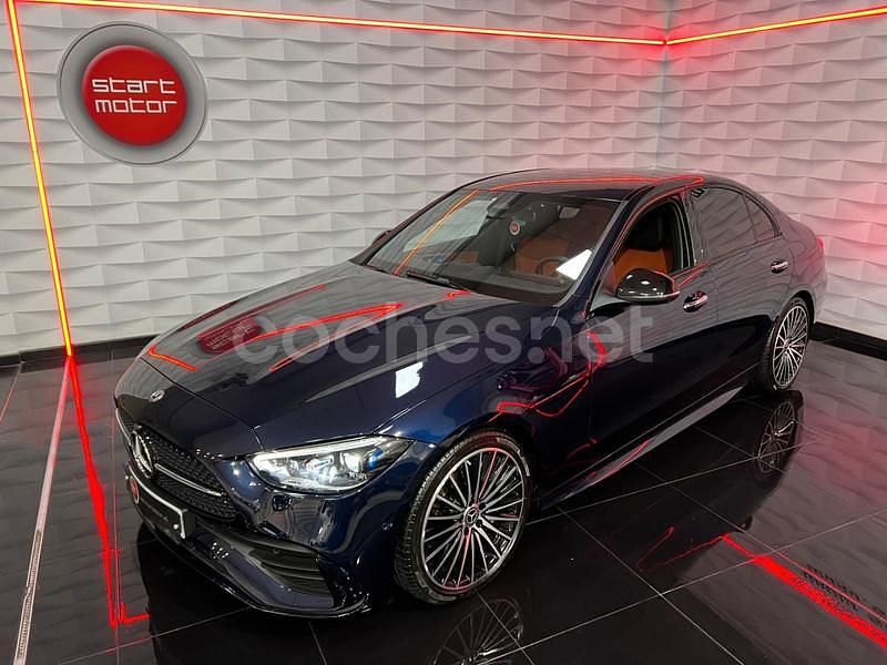 Usado Mercedes C220 200 CV (147 kW) 2022 Azul Berlina