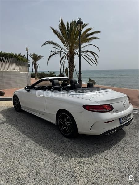 Usado Mercedes C200 184 CV (135 kW) 2018 Blanco Descapotable