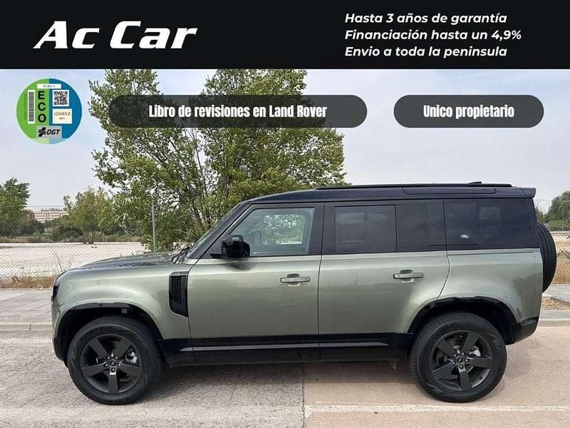 Verde Usado 2022 Land Rover Defender SE SUV | 63.990 € (Precio justo) - Imagen 1/4