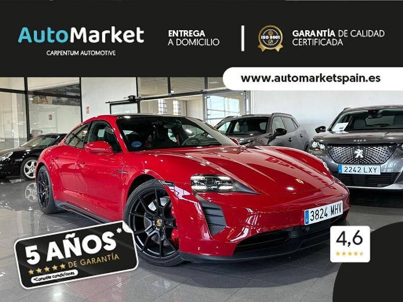 Usado Porsche Taycan GTS 397 kW (540 CV) 2023 Rojo Berlina
