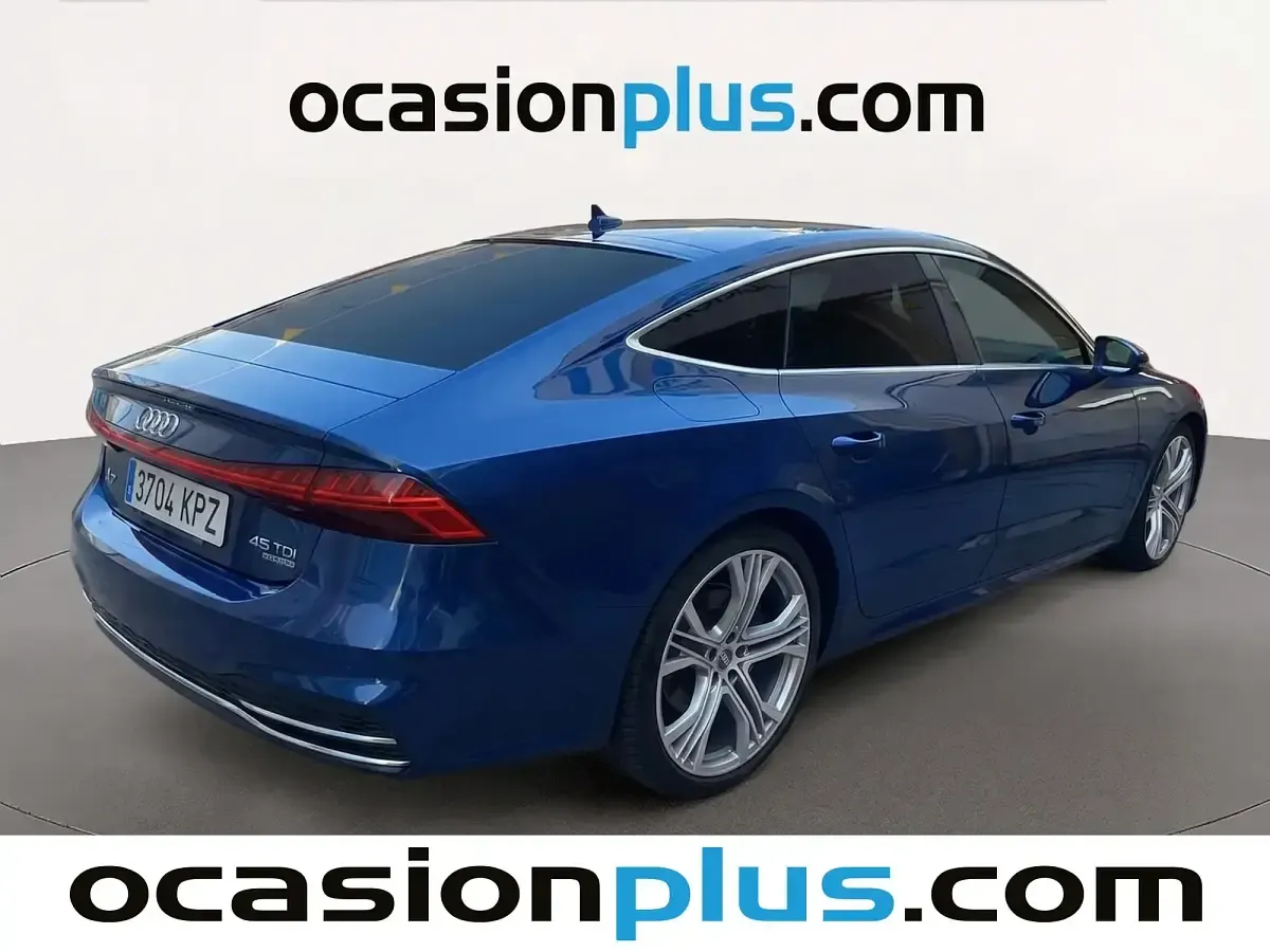 Usado Audi A7 S-Line 231 CV (169 kW) 2018 Azul Utilitario
