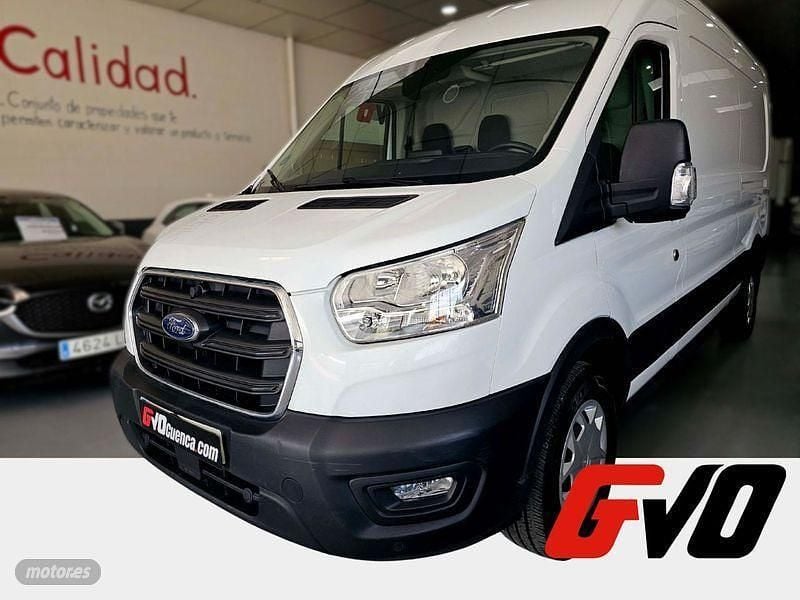 Blanco Usado 2021 Ford Transit Trend Van | 22.231 € (Buen precio) - Imagen 1/4