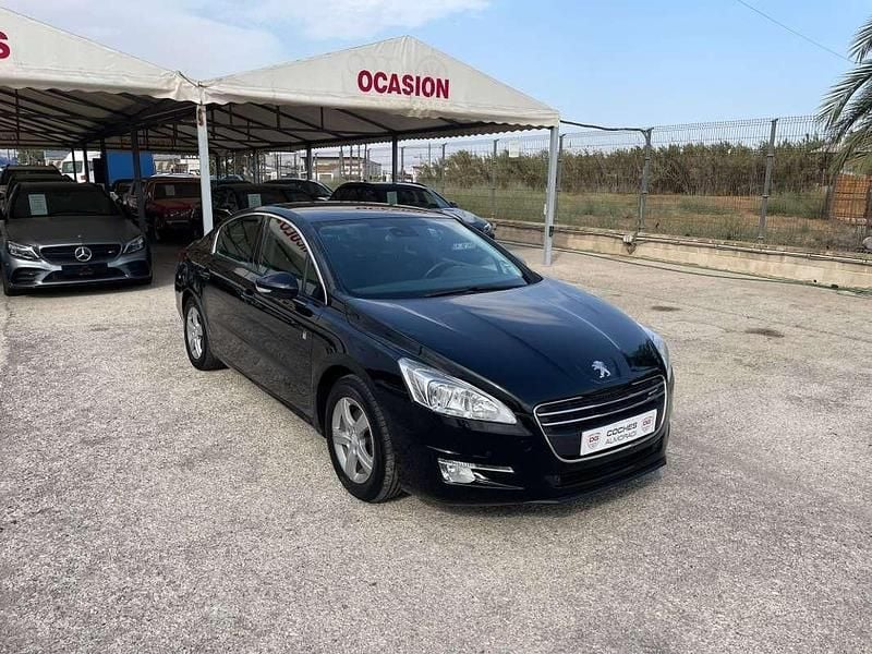 Usado Peugeot 508 Allure 200 CV (147 kW) 2013 Negro Berlina