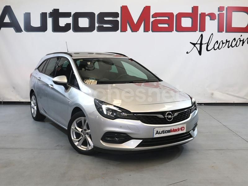 Gris / plata Usado 2020 Opel Astra Elegance Familiar | 14.490 € (Caro) - Imagen 1/4