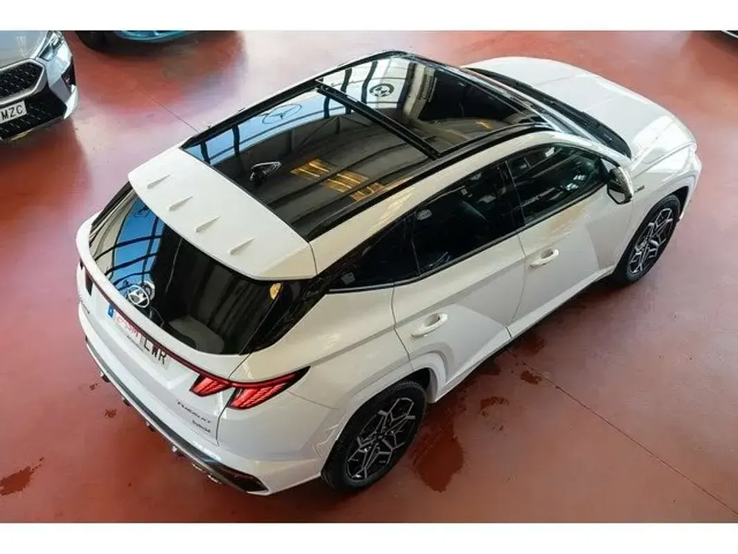 Usado Hyundai Tucson N Line 230 CV (169 kW) 2022 Blanco SUV