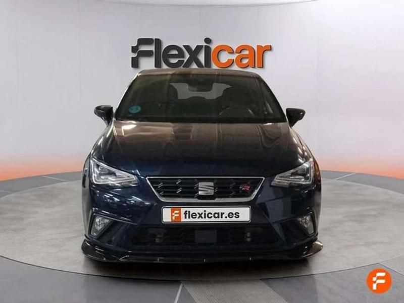 Usado Seat Ibiza FR 105 CV (77 kW) 2022 Negro Utilitario