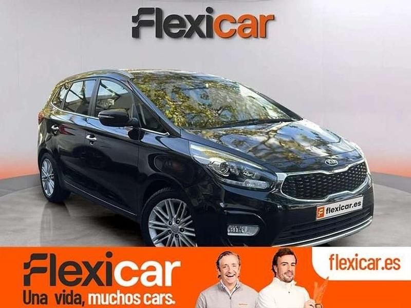 Negro Usado 2017 Kia Carens Monovolumen | 12.290 € (Precio justo) - Imagen 1/4