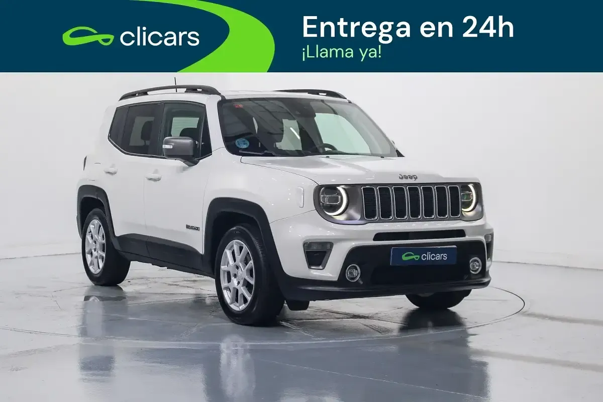 Usado Jeep Renegade Limited 130 CV (95 kW) 2021 Blanco SUV