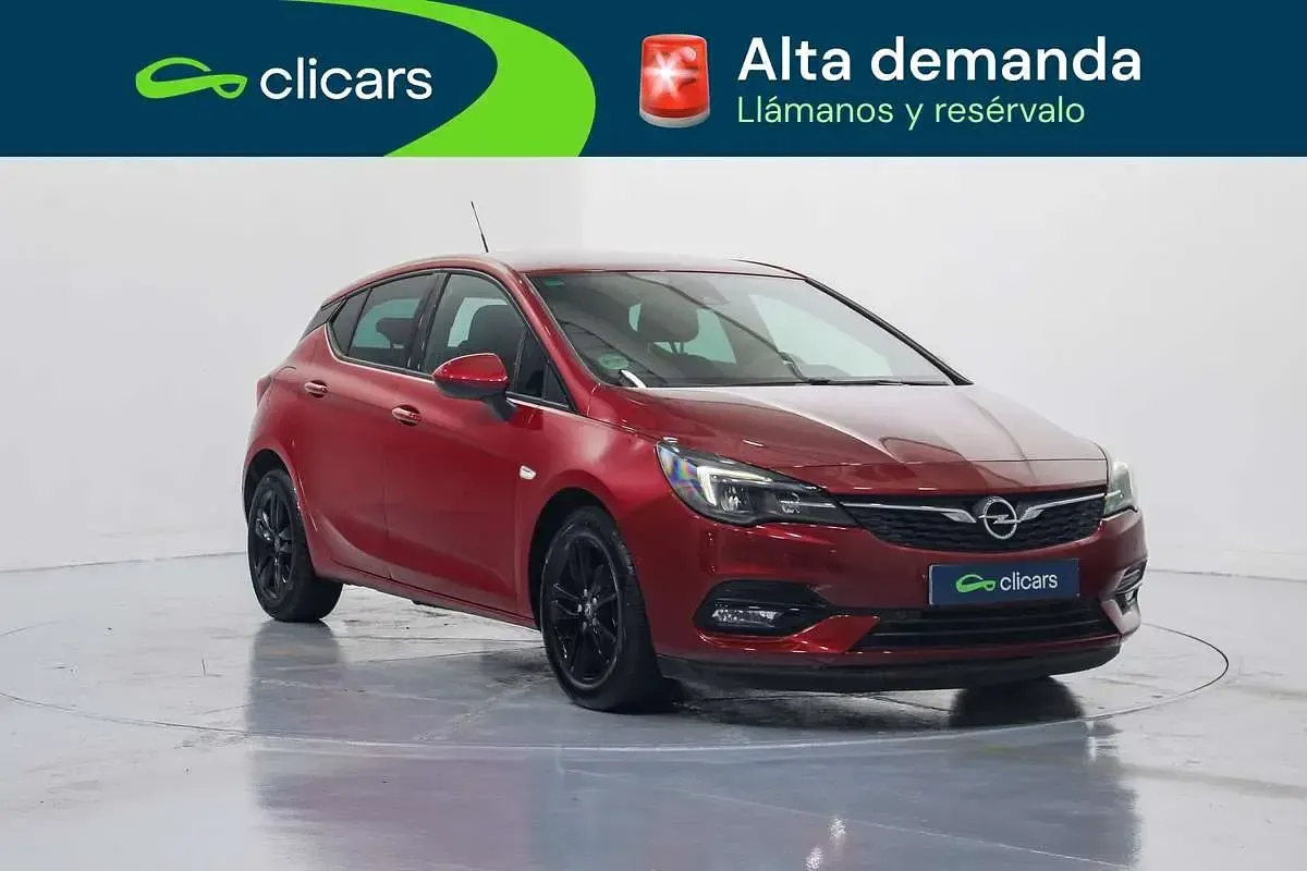 Usado Opel Astra GS Line 110 CV (80 kW) 2020 Rojo Utilitario