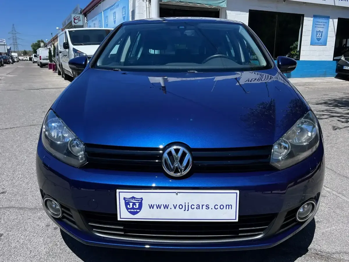 Usado VW Golf VII Advance 105 CV (77 kW) 2012 Azul Utilitario