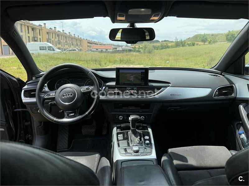 Usado Audi A6 245 CV (180 kW) 2012 Negro Familiar