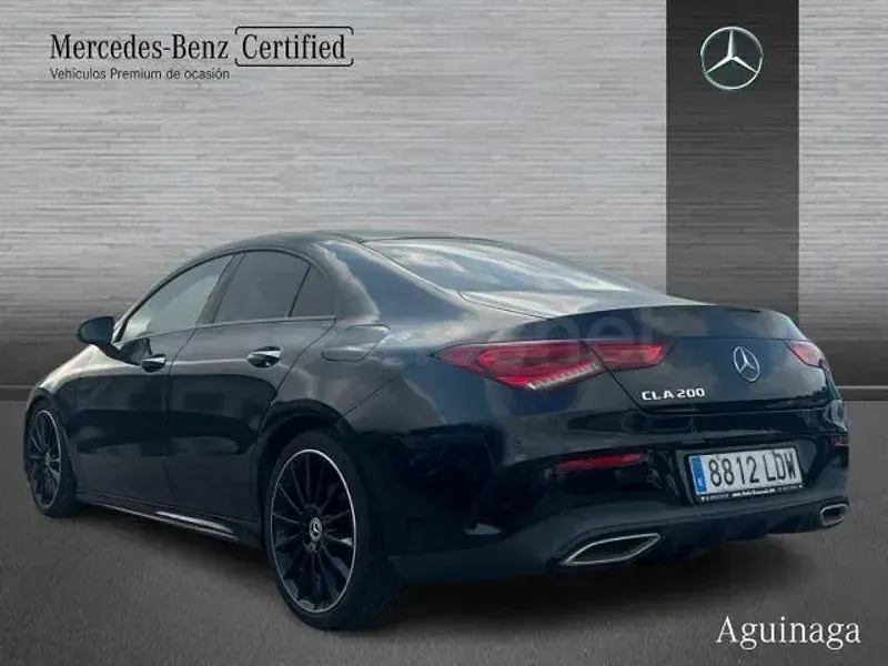 Usado Mercedes CLA200 163 CV (119 kW) 2020 Negro Coupe