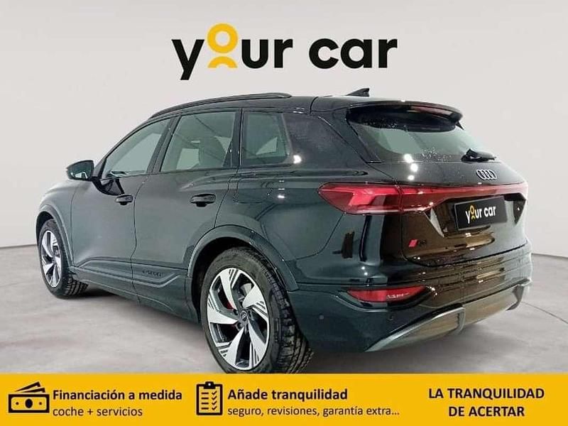 Usado Audi Q6 e-tron Advanced Plus 284 kW (387 CV) 2024 Negro SUV