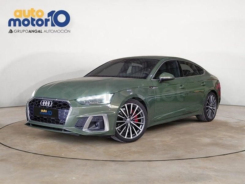 Usado Audi A5 Sportback S-Line 204 CV (150 kW) 2020 Verde Utilitario