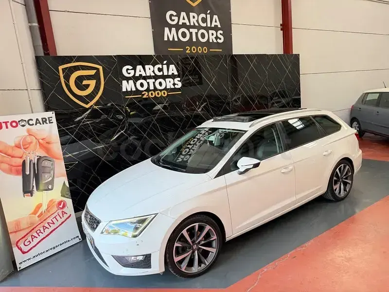 Usado Seat Leon FR 150 CV (110 kW) 2014 Blanco Berlina