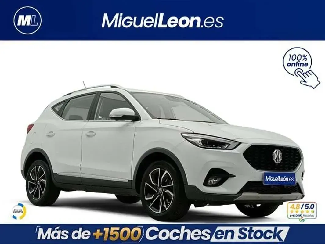 Usado MG ZS Luxury 111 CV (81 kW) 2023 Blanco SUV